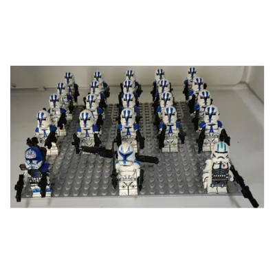 (Style A 23pcs) Star Wars Clone Troopers Minifigures Fit Lego