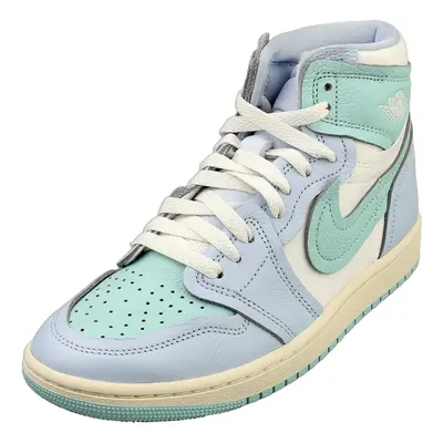 (5) Nike Air Jordan High Womens Fashion Trainers in Blue Light Dew