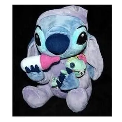 Disney Lilo and Stitch - Stitch holding Scrump - Soft Plush Doll