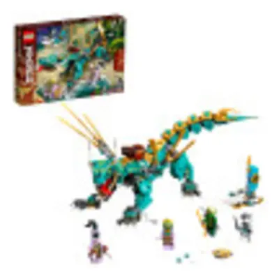 LEGO NINJAGO Jungle Dragon Building Kit; Ninja Playset Featuring