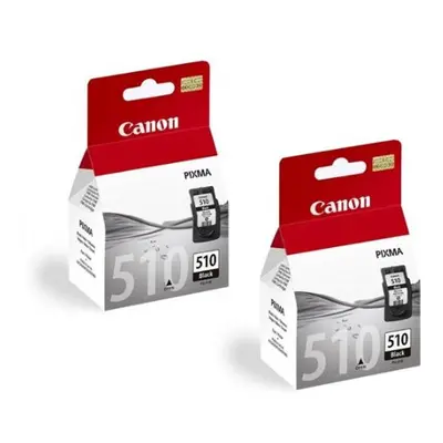 New sealed Twinpack PG-510 Canon Black Printer Ink Cartridges for Canon Pixma iP2700 iP2702 MP24