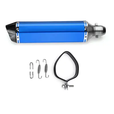 38mm-51mm Stainless Steel+Carbon Fiber Motorcycle Exhaust Muffler with Install Kit