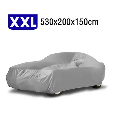 (XXL) Universal Car Cover Outdoor Auto All-Weather Waterproof UV Heat Dust Protection