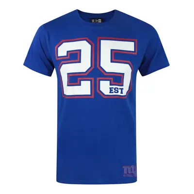 (Small) New Era Short Sleeved T-Shirt (Mens Blue)