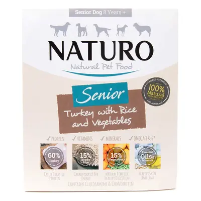 Naturo Dog Food (Senior Turkey with Rice & Vegetable x 400g)