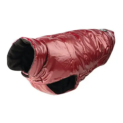 Dog coat Tampere, cm red, quilted