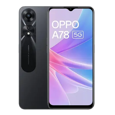 (8+256GB, Black) OPPO A78 5G Dual SIM Smartphone