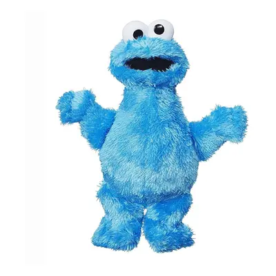 Sesame Street Mini Plush Cookie Monster Doll: 10-inch Cookie Monster Toy for Toddlers and Presch