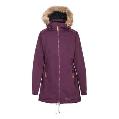 (8, Potent Purple) Trespass Womens Parka Jacket Waterproof Celebrity