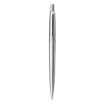 Parker Jotter Stainless Steel Ballpoint Pen Medium Point Black Ink