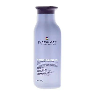 Pureology Strength Cure Best Blonde Purple Shampoo | Restore & Tone | Sulfate-Free | Vegan | 8.5