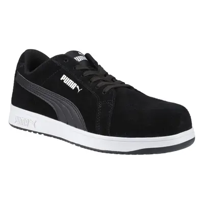 (4 UK, Black) Puma Safety Unisex Adult Iconic Low Safety Shoes