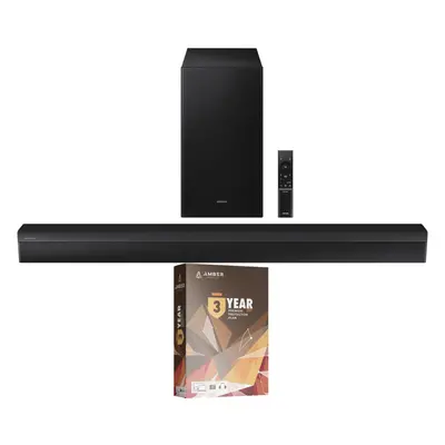 SAMSUNG HW-B550D 3.1Ch Soundbar and Subwoofer with Dolby 5.1ch and Year Amber Protection Plan (2