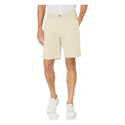 Tommy Hilfiger Men's Casual Stretch Chino Shorts Sand Khaki