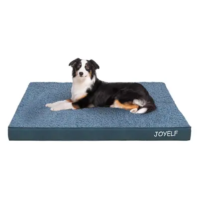 (Large-91.4 x 68.6 x 7.6 cm) Large Dog crate Bed Mats Orthopedic Dog Bed,Egg Crate Foam Dog Mat 