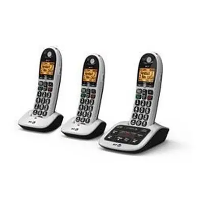 BT BT4600 Trio Big Button Dect Telephone with Answer Machine