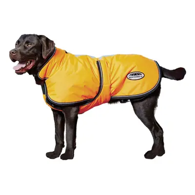 WeatherBeeta ComFiTec Reflective Parka 300D Deluxe Dog Coat Orange