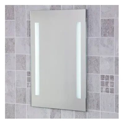 Croydex Thornton LED Illuminated Bathroom Mirror 400x600mm Battery Powered