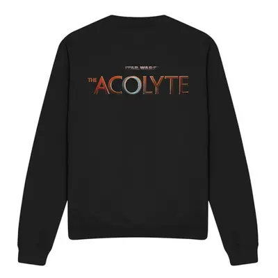 (XL, Black) Star Wars: The Acolyte Unisex Adult Full Logo Sweatshirt