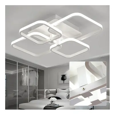 (4 Head) 4/6/8 Head Square LED Ceiling Light Lamp Chandelier Lights Living Room