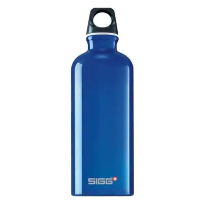 SIGG 600ml Aluminium Traveller Dark Blue leak proof water bottle