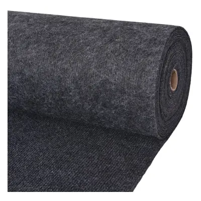 vidaXL Exhibition Carpet Rib 1,2x10 m Anthracite