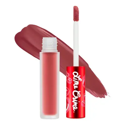 Lime Crime Velvetines Liquid Matte Lipstick Riot (Red Brown) - Bold Long Lasting Shades & Lip Li