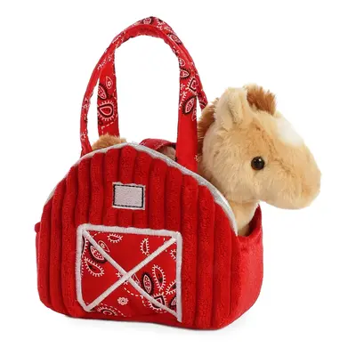 Aurora? Fashionable Fancy Pals? Red Barn Horse Stuffed Animal - On-The-go Companions - Stylish A