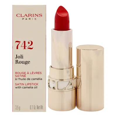 Joli Rouge Satin Lipstick - Joli Rouge by Clarins for Women - 0.1 oz Lipstick