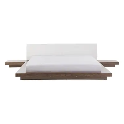 Waterbed ZEN x cm (EU Super King) Faux Leather Brown