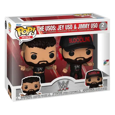 Funko Pop! WWE: 60th Anniversary - The Usos: Jey USO & Jimmy USO, 2-Pack