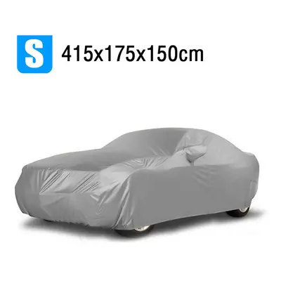 (S) Universal Car Cover Outdoor Auto All-Weather Waterproof UV Heat Dust Protection