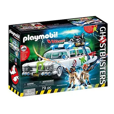 Playmobil Ghostbusters Ecto-1 with Light and Sound Effects for Children Ages 6+