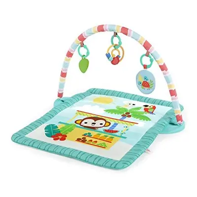 Tiki Toy Bar Baby Activity Gym & Tummy Time Mat with Toy Bar and Toys, Newborn to Years