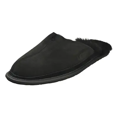 UGG Hyde Mens Slippers Shoes in Black - UK