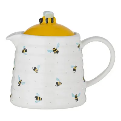 Price & Kensington Ceramic Sweet Bee 850ML Tea Serving Pot Container Teapot