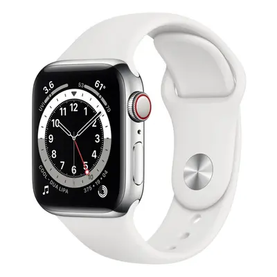 Apple Watch Series 40 mm OLED 4G Silver GPS (satellite)