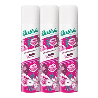 Batiste Dry Shampoo in Blush, Floral & flirty Fragrance, No Rinse Spray to Refresh Hair in Betwe