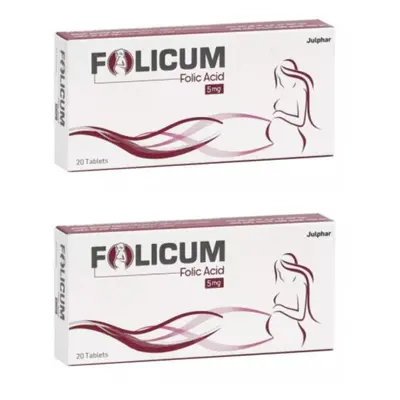 Folicum 5mg Tablets Comprehensive Folate Supplement for Vital Health Support (Pack of Boxes) - T