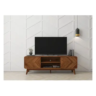 LV44, Columbian Walnut TV Cabinet , 1.6m