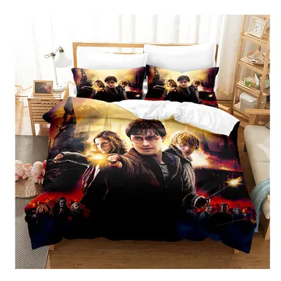 (Pattern 04, King) Harry Potter Bedding Single Double Duvet Covers UK