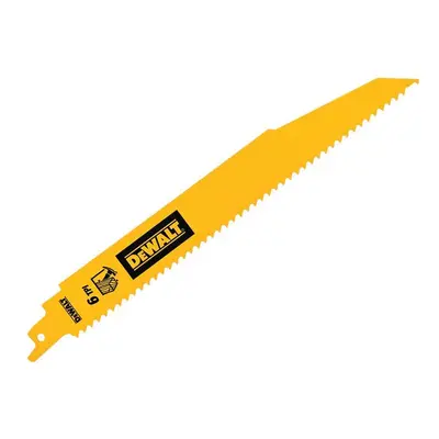 DeWALT Bi-Metal Wood Demolition Reciprocating Blade 228mm x TPI (Pack 5)