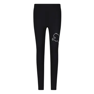 PUMA Girls' Core Logo Legging Black 6X