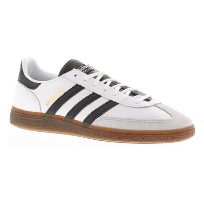 (White, (Adults')) Adidas Originals Mens Trainers Handball Spezial Leather Lace Up white UK Size