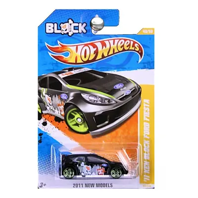 2011 Hot Wheels Ken Block Ford Fiesta Black #40/244