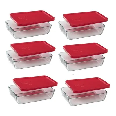 Pyrex 3-Cup Rectangle Food Storage Container