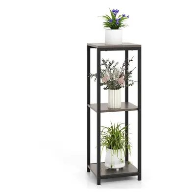 3 Tier Tall Metal Plant Stand Corner Plant Holder Flower Pot Organizer