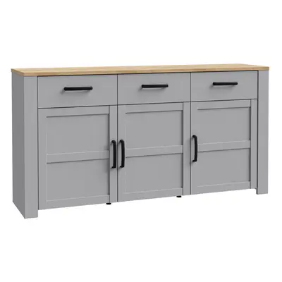 Bohol Sideboard in Riviera Oak/Grey Oak