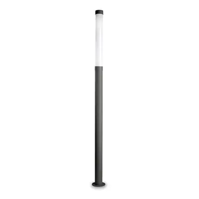 LEDS C4 Lyon Outdoor Module Outdoor LED Bollard Urban Grey, Opal IP65 3000K Dimmable