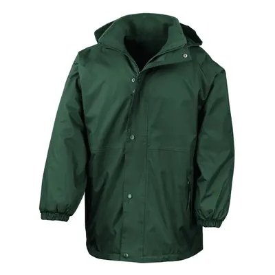 (11-12 Years, Bottle Green) Result Childrens/Kids StormDri Reversible Jacket